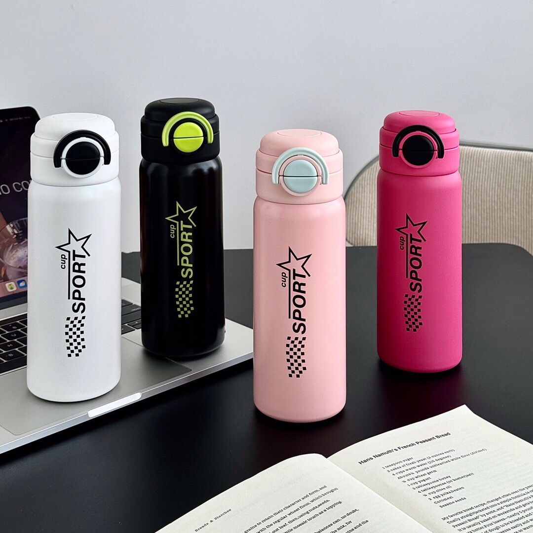 水杯保温大容量斜挎保温瓶