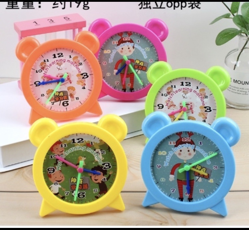 塑料玩具益智闹钟详情图2