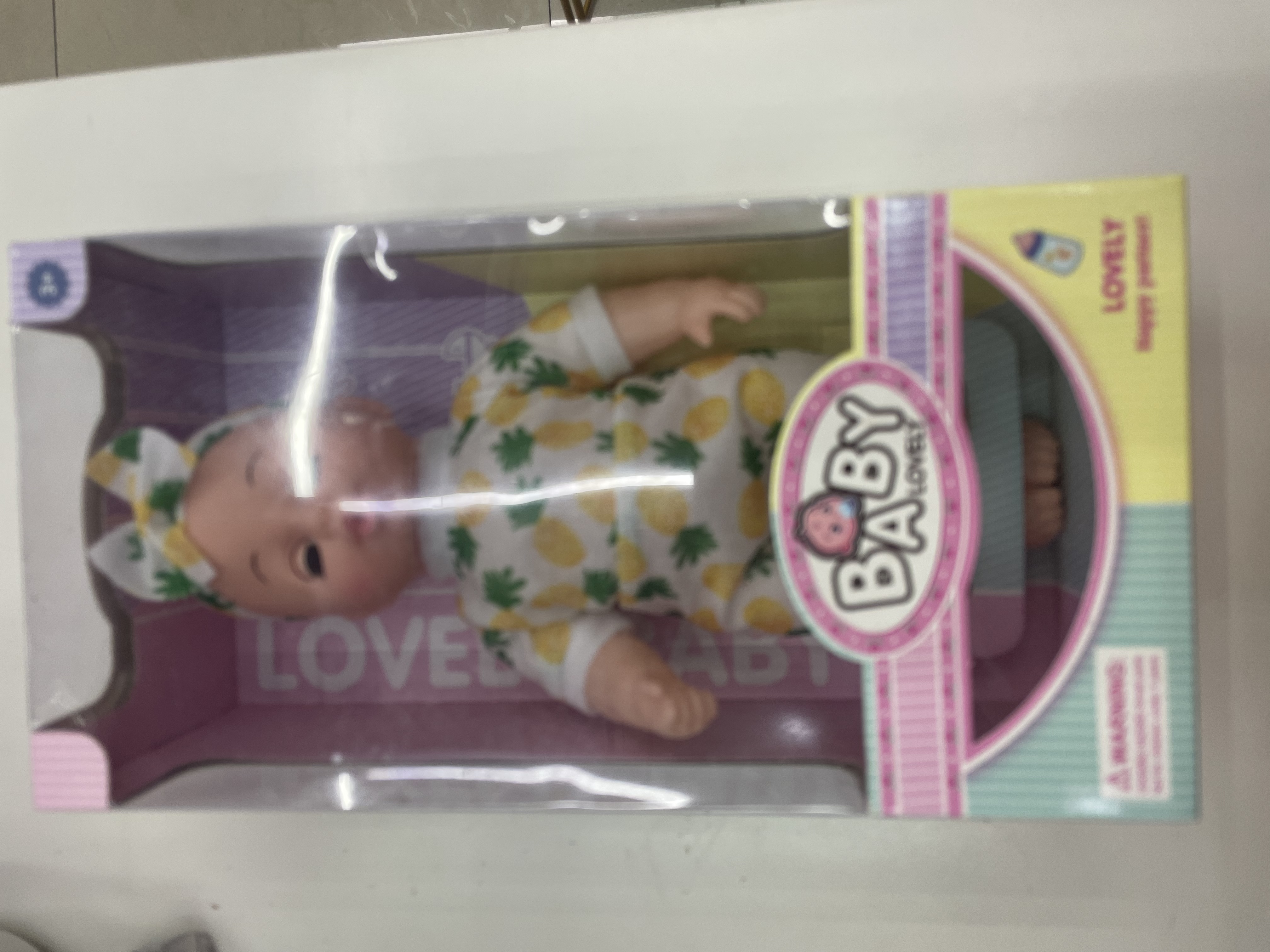 2024年新款盒子包装带音乐带配件公仔芘娃娃产品图