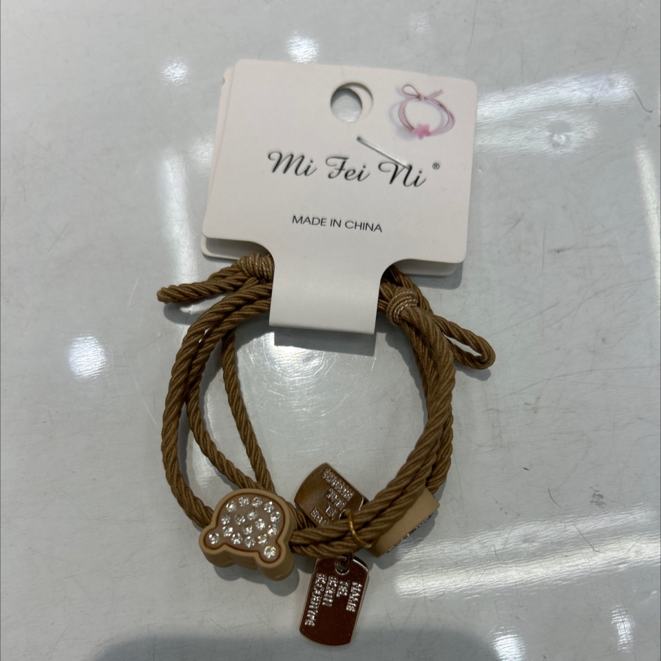 气质女士秋冬款大肠发圈 肥肠头绳发夹套装 时尚发饰发圈发夹一体化产品图