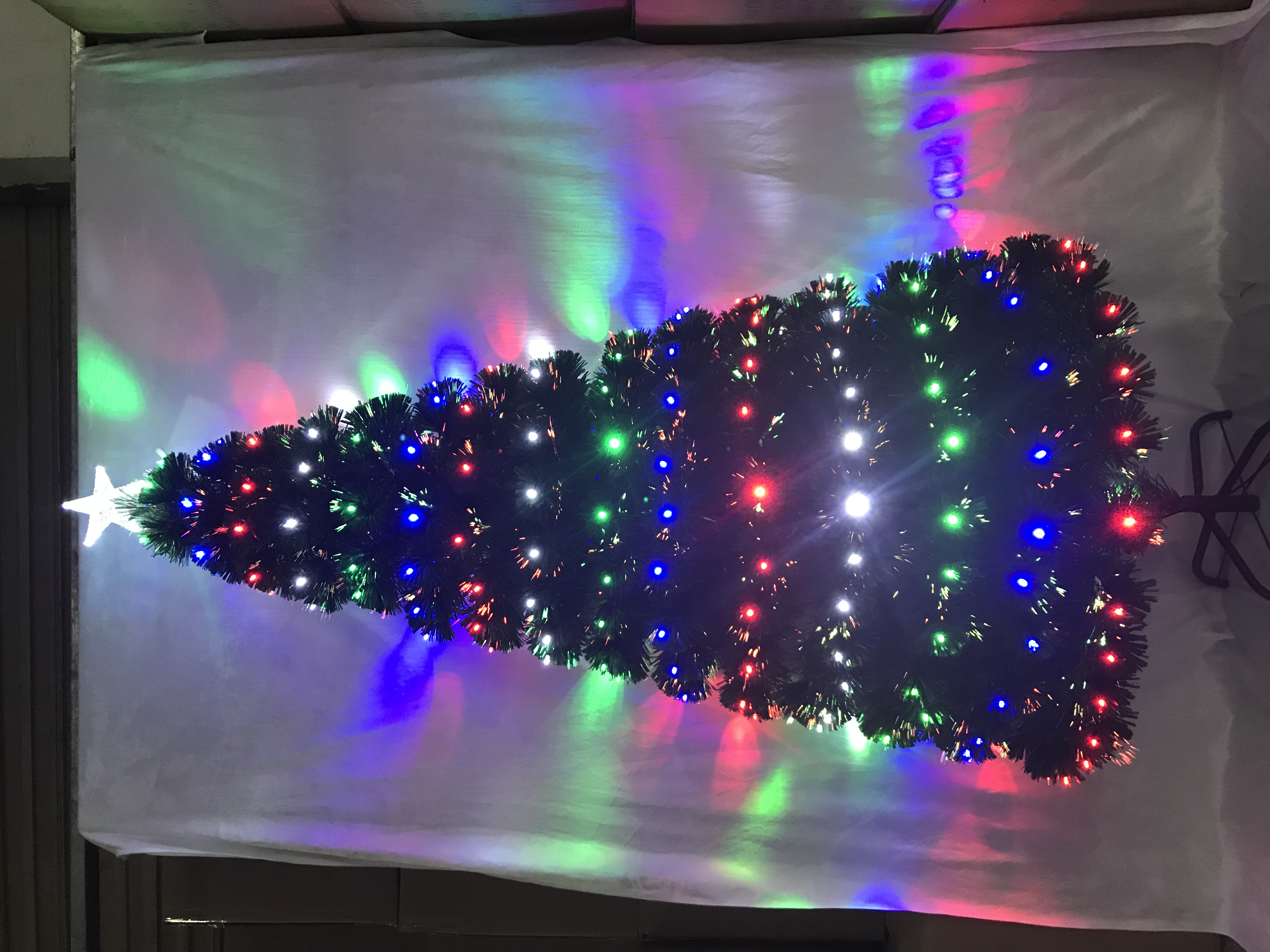 圣诞树 光纤树 灯树 圣诞用品 圣诞工艺LED灯树产品图