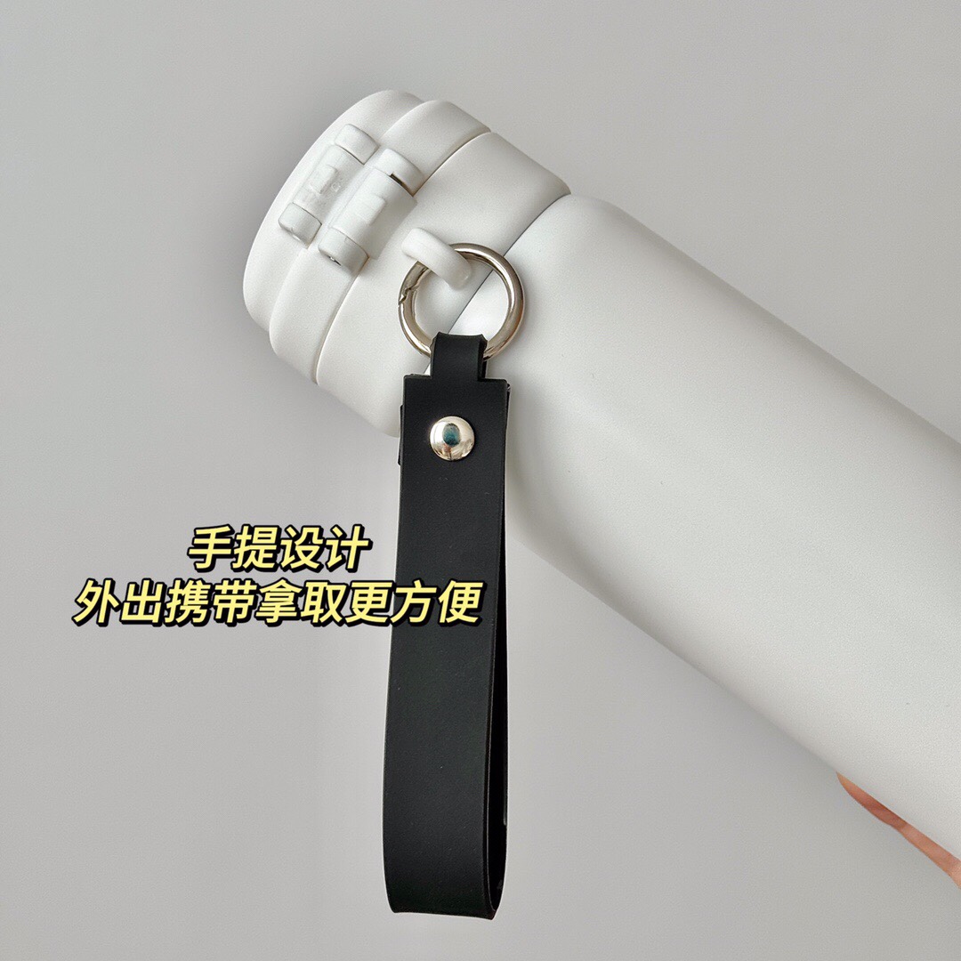 水杯保温大容量斜挎保温瓶细节图