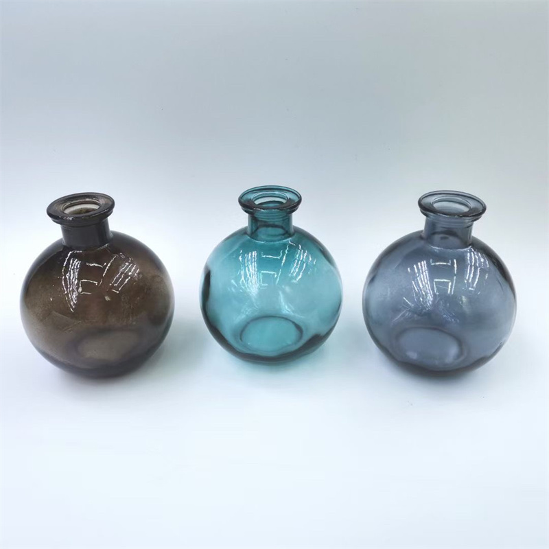 复古风格永生花玻璃花瓶套装 配香薰炉配件 烈酒杯造型收纳盒 艺术装饰品详情图2