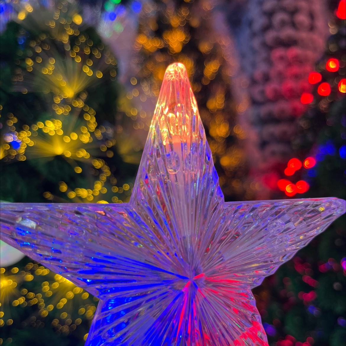 圣诞树 光纤树 灯树 圣诞用品 圣诞工艺LED灯树详情图3