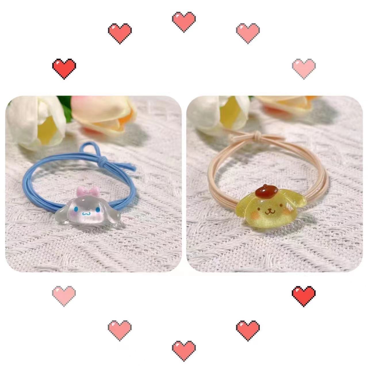 "ins style, high appearance level Sanrio Melody headband, Kuromi headband, hair band. detail image 6