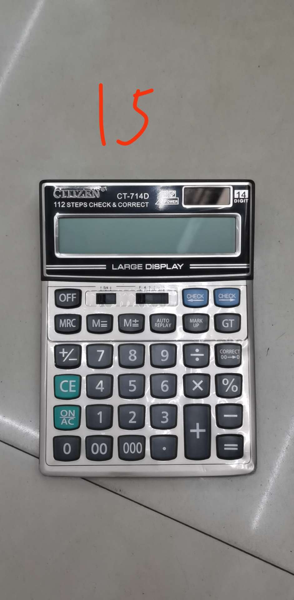 Multifunctional calculator, a student calculator specifically designed for the office