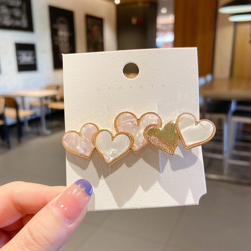 Korean ins hairpins for women's top clips, super fairy-like girl bangs clip headwear, Korean hairpins with a forest-style fairy side clip detail image 8