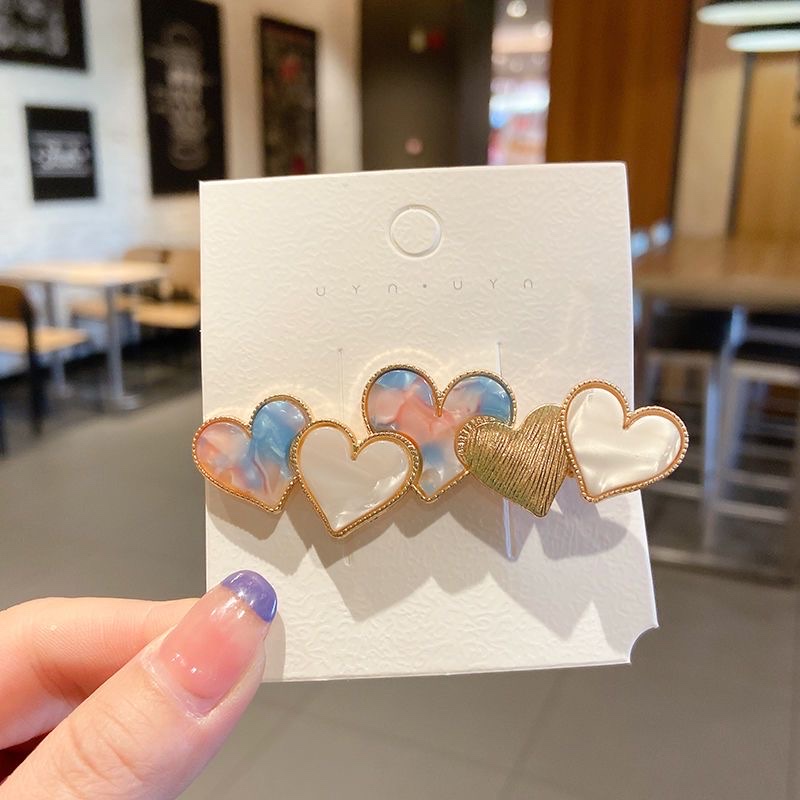 Korean ins hairpins for women's top clips, super fairy-like girl bangs clip headwear, Korean hairpins with a forest-style fairy side clip detail image 7