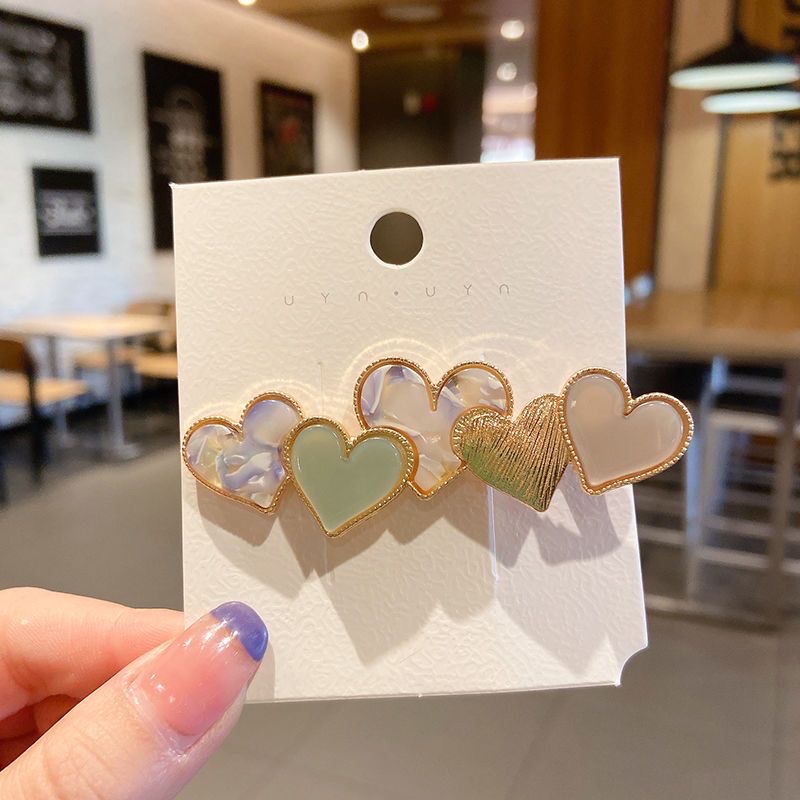 Korean ins hairpins for women's top clips, super fairy-like girl bangs clip headwear, Korean hairpins with a forest-style fairy side clip detail image 9