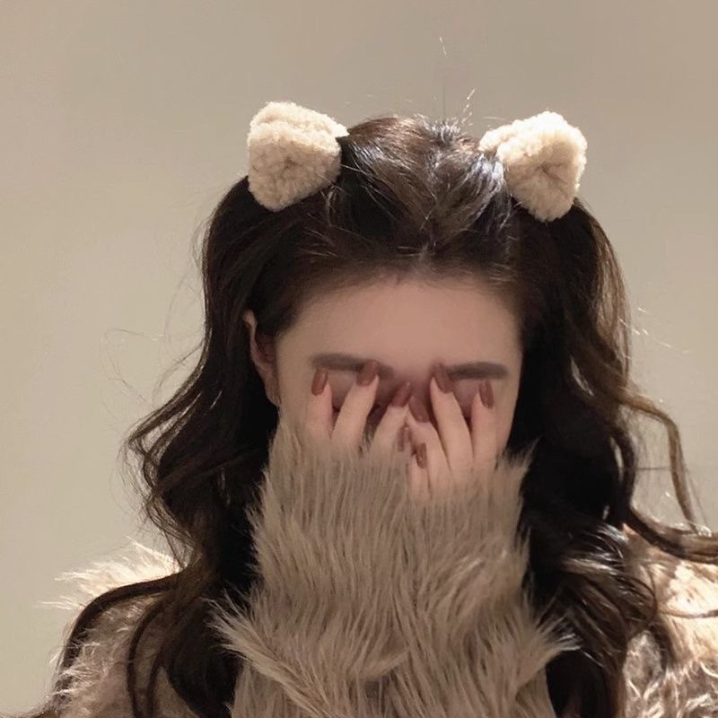 5 c m羊糕毛猫耳朵塑料爪来热卖款小女孩转用款