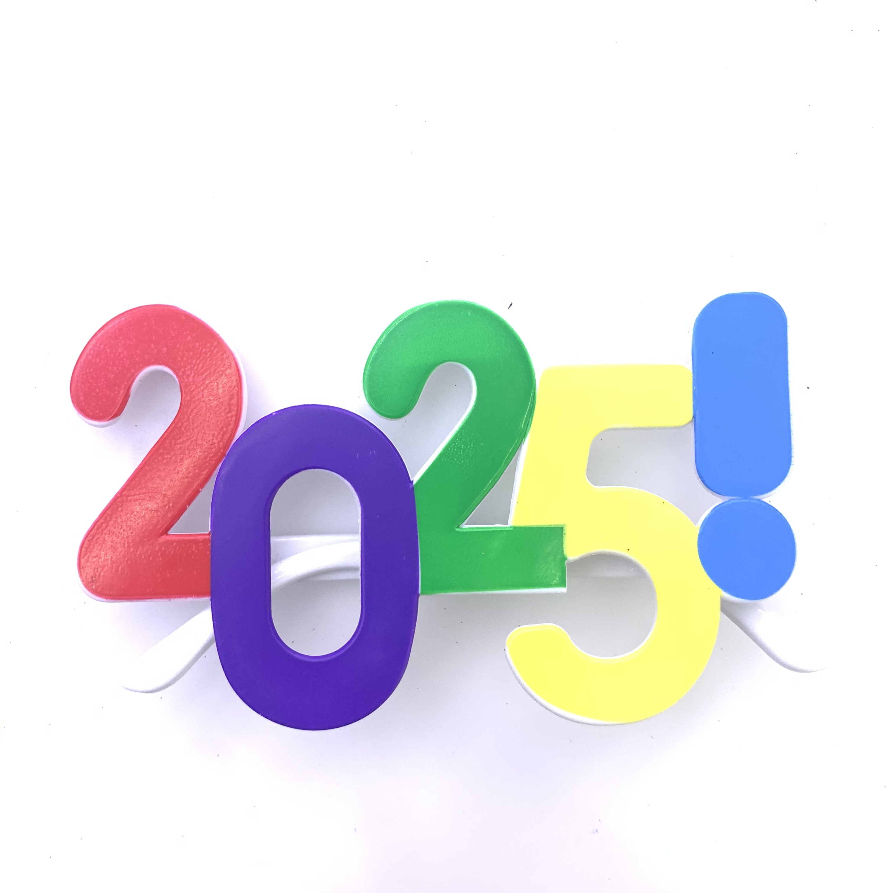 节日派对眼镜，数字2025眼镜， 新年眼镜，舞会眼镜，节日眼镜，异形眼镜海外爆款详情图6