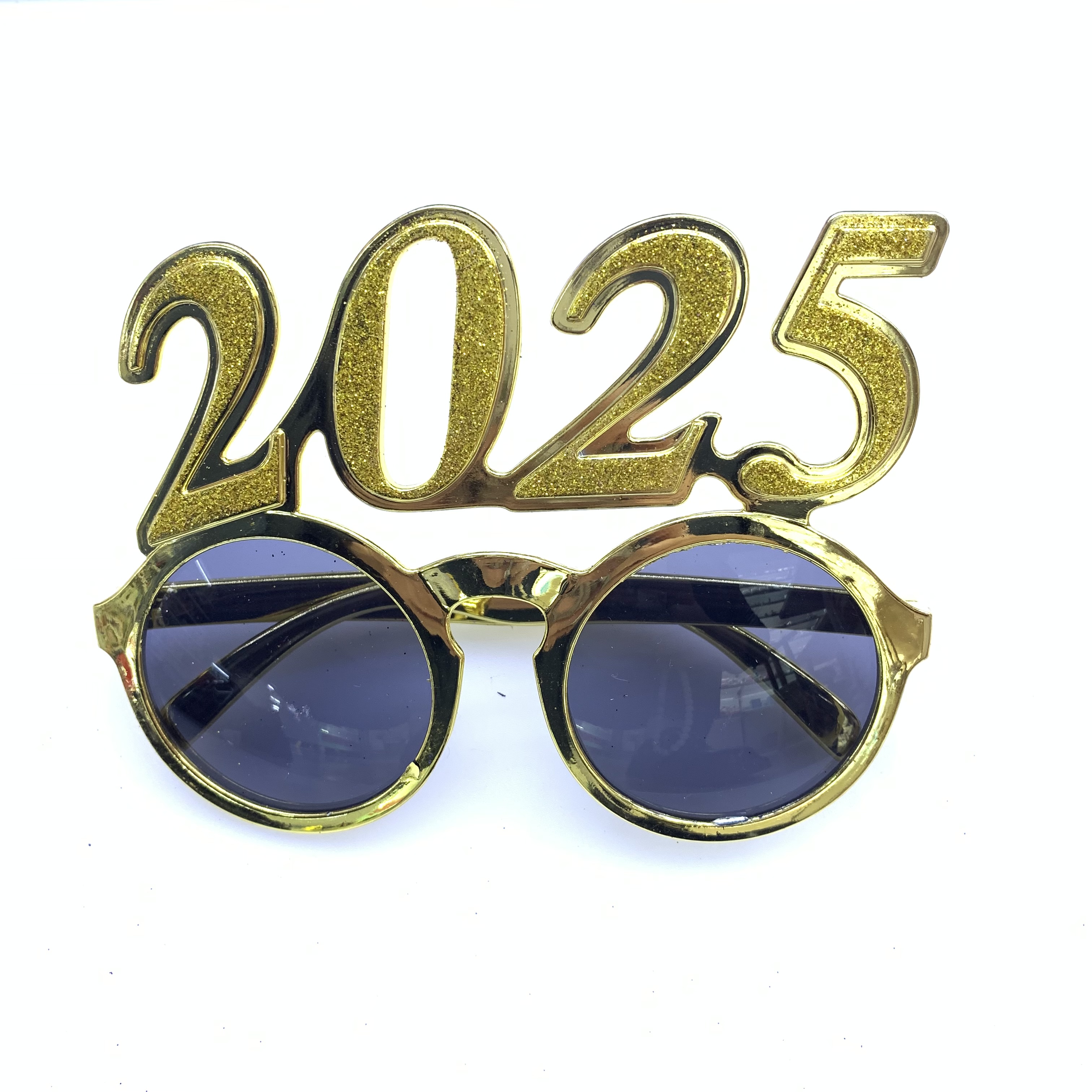 节日派对眼镜，数字2025眼镜， 新年眼镜，舞会眼镜，节日眼镜，异形眼镜海外爆款细节图