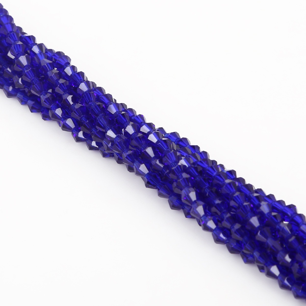 4mm cut rhombic crystal beads, glass beads, DIY handcrafted beaded and scattered bead materials for hair accessories Application Scenario