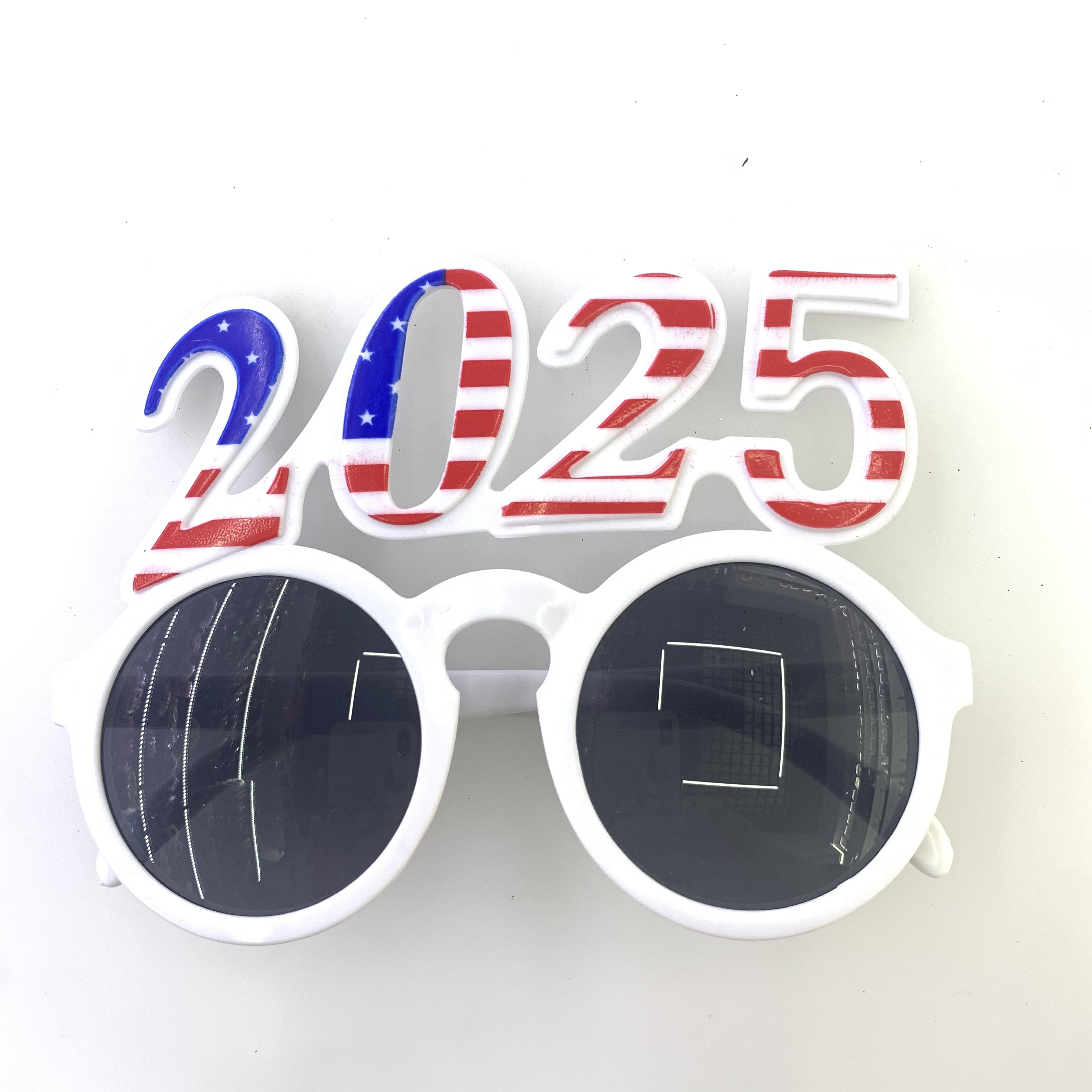 节日派对眼镜，数字2025眼镜， 新年眼镜，舞会眼镜，节日眼镜，异形眼镜海外爆款详情图2