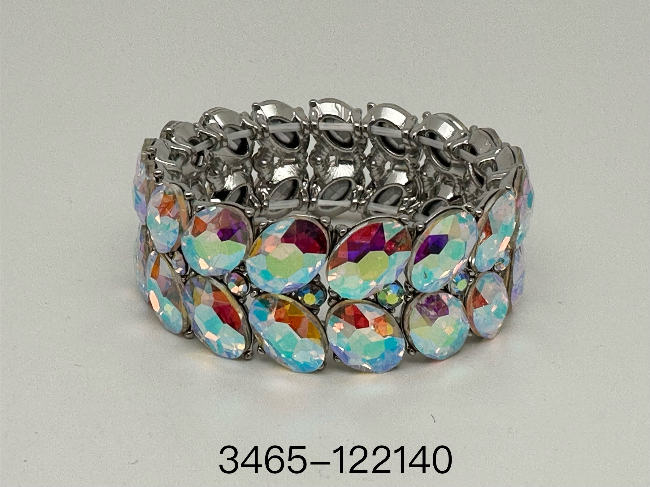 欧美热销 当季上新 复古轻奢 圣诞节特卖弹力玻璃手镯手镯手镯手镯详情图4