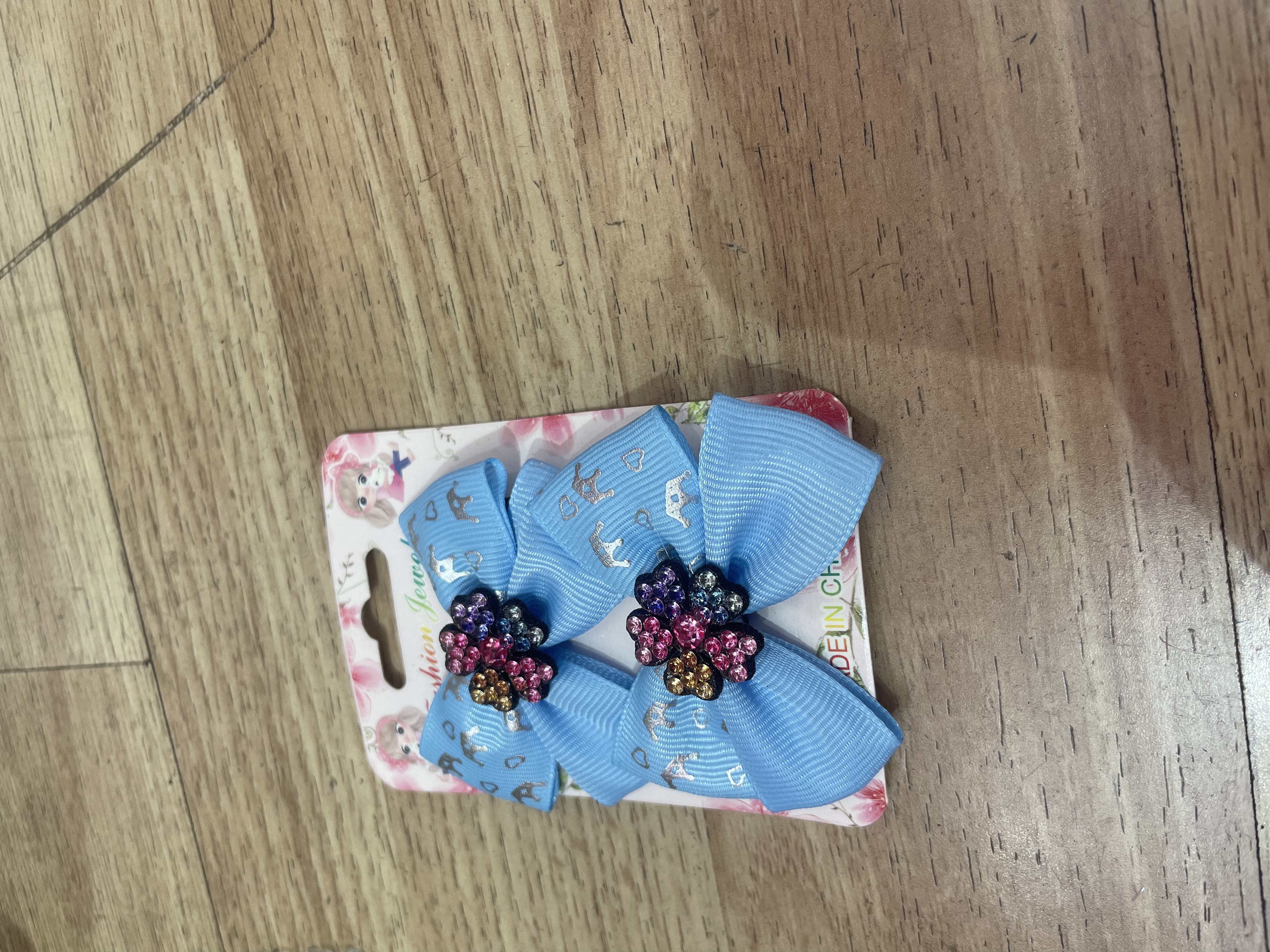 儿童蝴蝶结发夹头饰女童刘海夹小女孩可爱夹子宝宝不伤发卡子发饰发夹女童夏季可爱一次性皮筋儿童发夹发箍套装