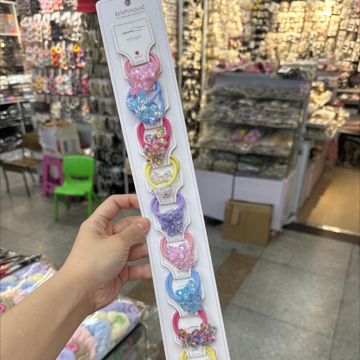 儿童布艺头饰女性发箍 精美假发装饰 时尚可爱头饰 柔软舒适不伤发质头饰