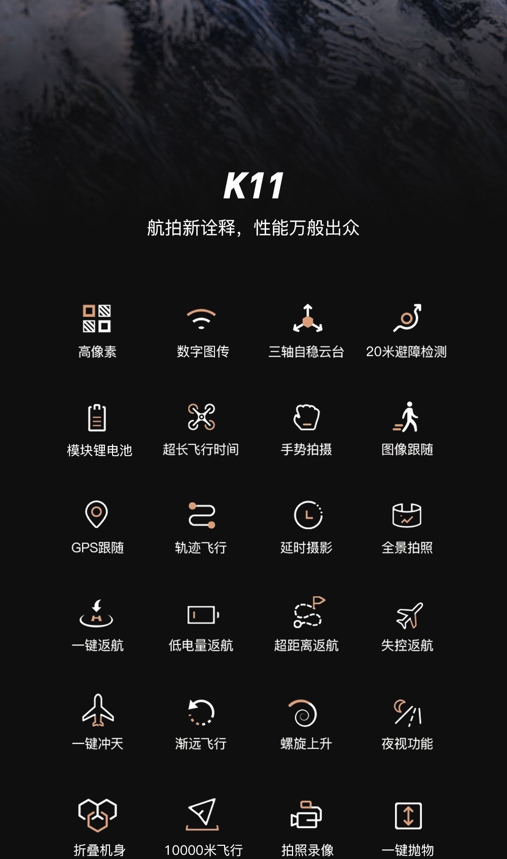 专业户外GPS数字图传带中继器11.1V电池强劲动力长续航详情图4