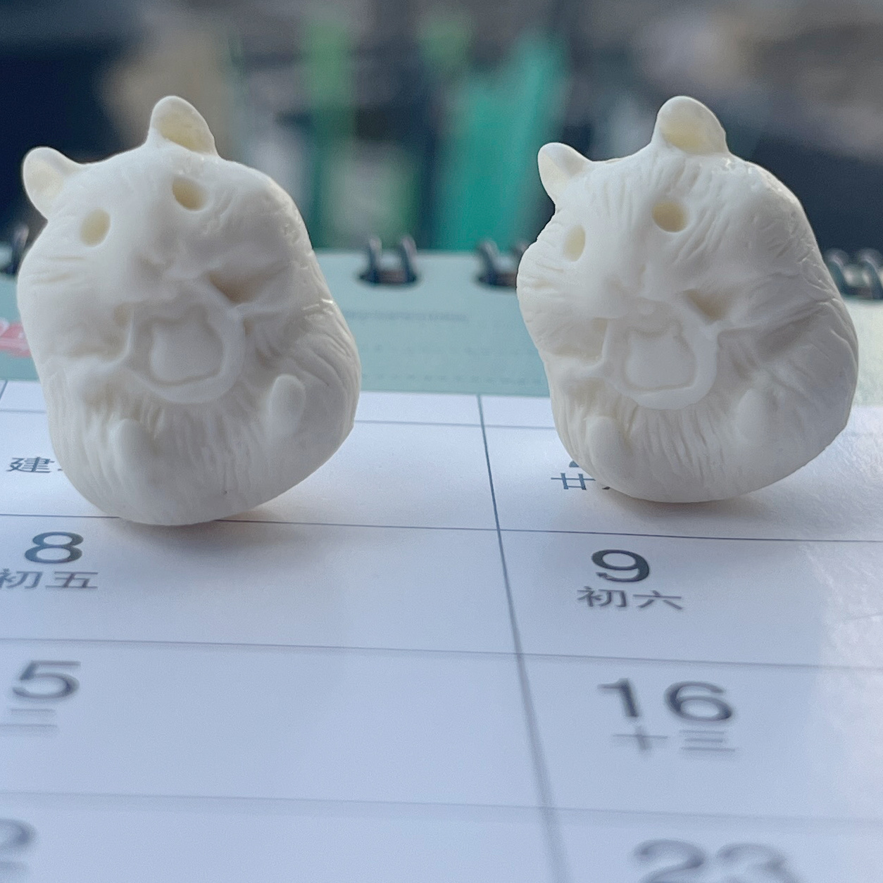 2024黑白熊猫头可爱卡通娃娃厂家直销批发零售白底实物图