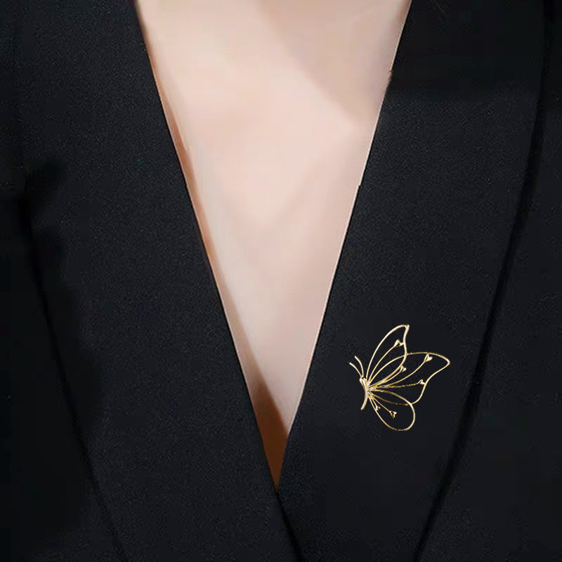 093 蝴蝶奥玛饰品个性镂空动物胸针时尚简单个性
欧美风格十二生肖国风胸针 徽章设计 学生卡通款式 创意个性胸针胸针产品图