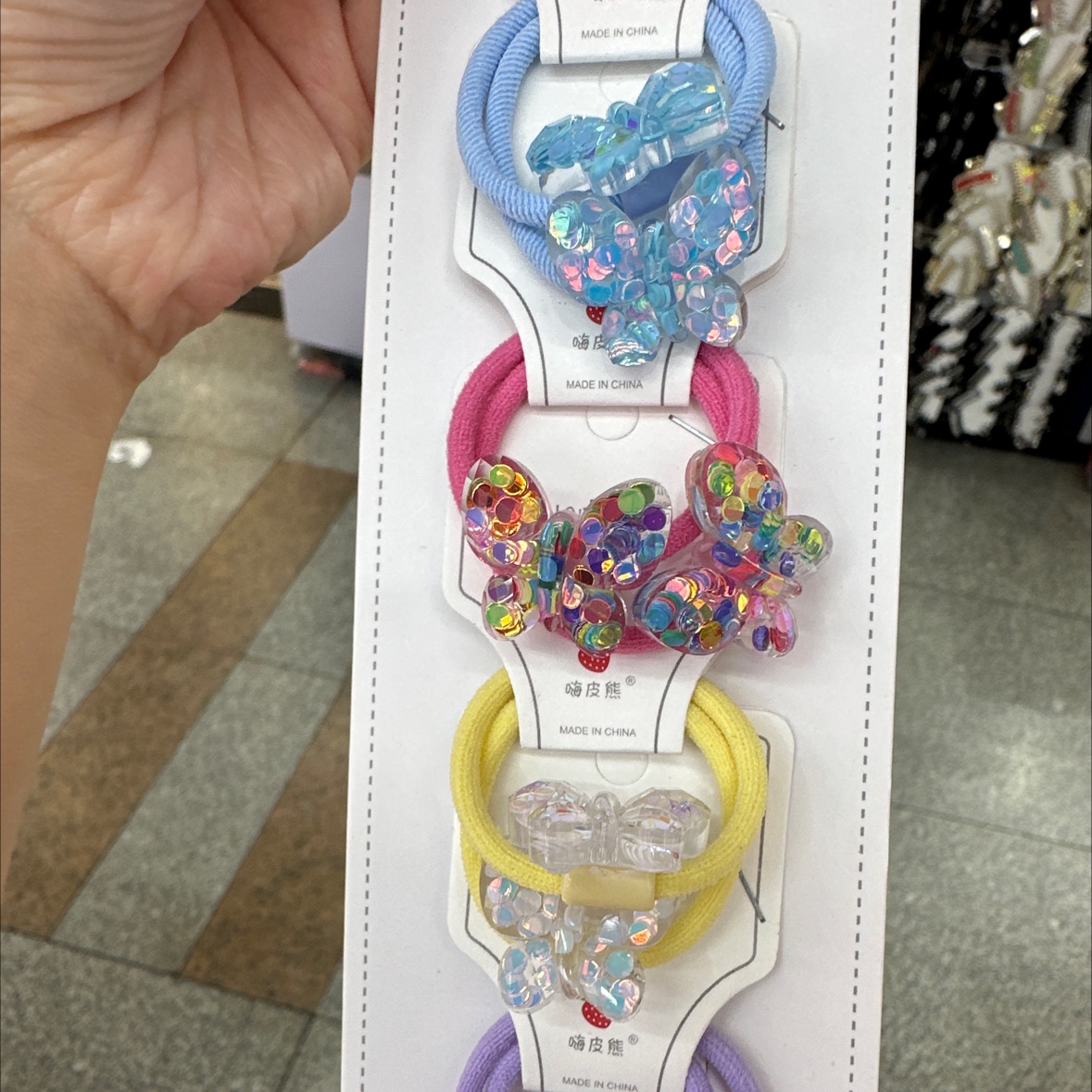 儿童布艺头饰女性发箍 精美假发装饰 时尚可爱头饰 柔软舒适不伤发质头饰细节图