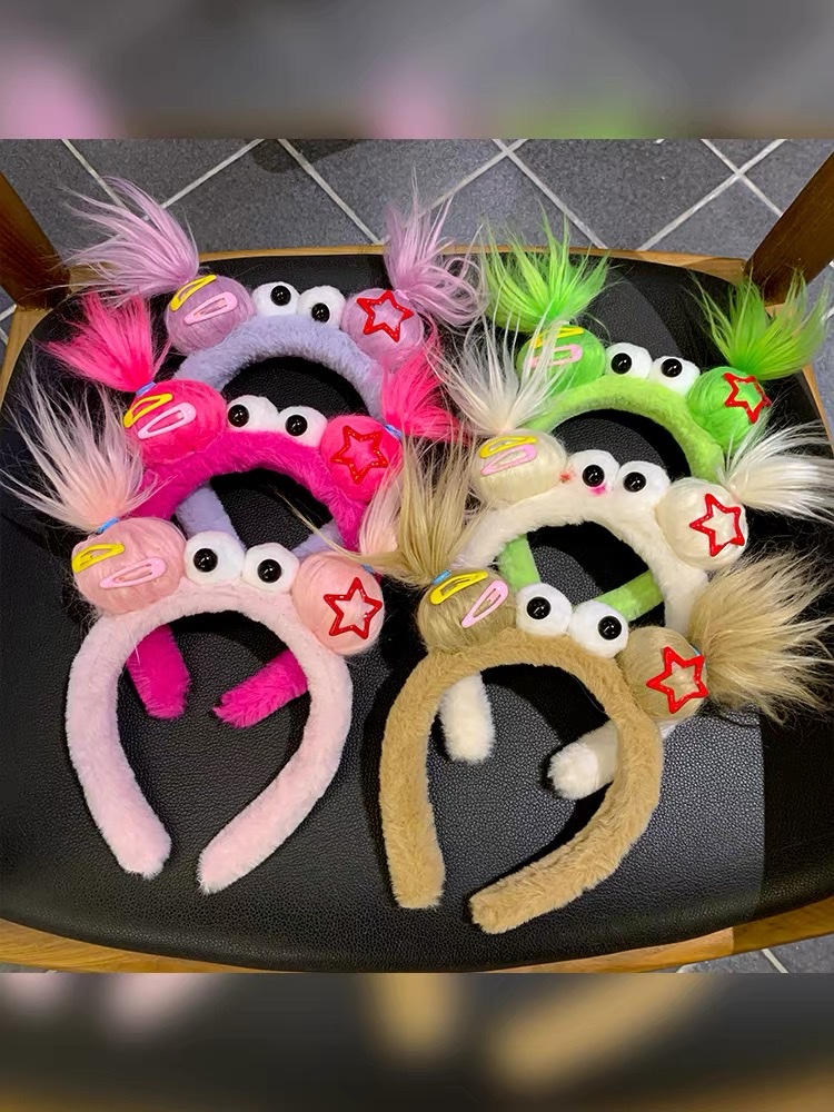 Fashionable hair accessory headband, fashionable claws, Kachi accessories, fur claws, claws at the back of the head, practical and convenient