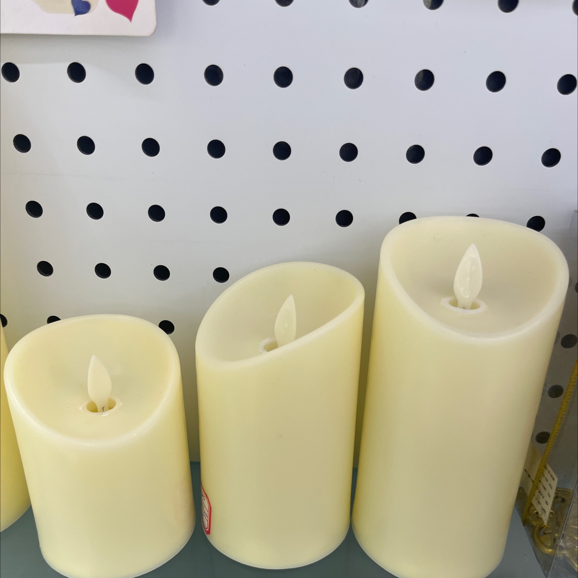 LED 电子蜡烛摇摆头套装3个，求婚照明3个尺寸可单细节图