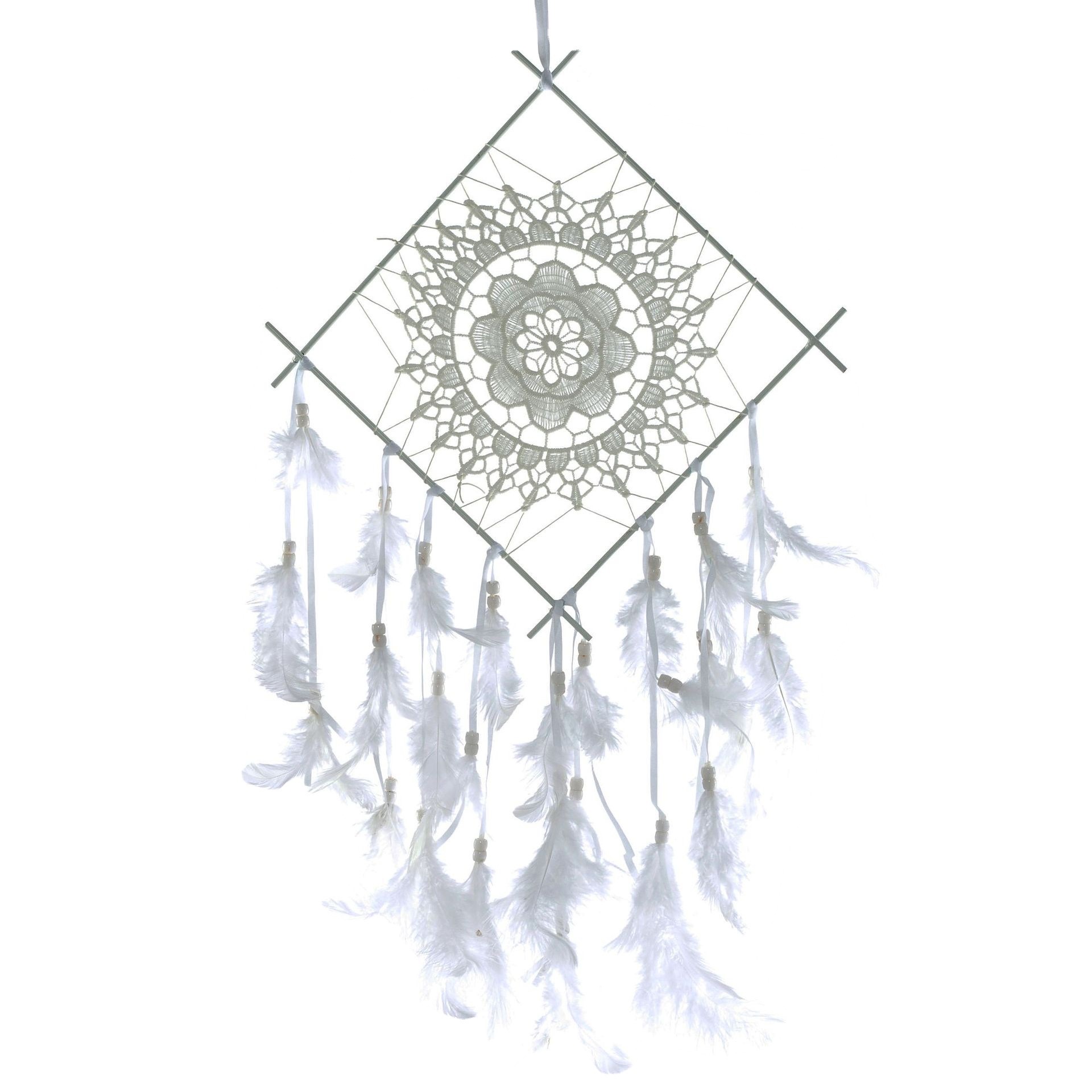 捕梦网dreamcatcher羽毛家居墙上装饰创意生日礼品抓梦器一件代发细节图