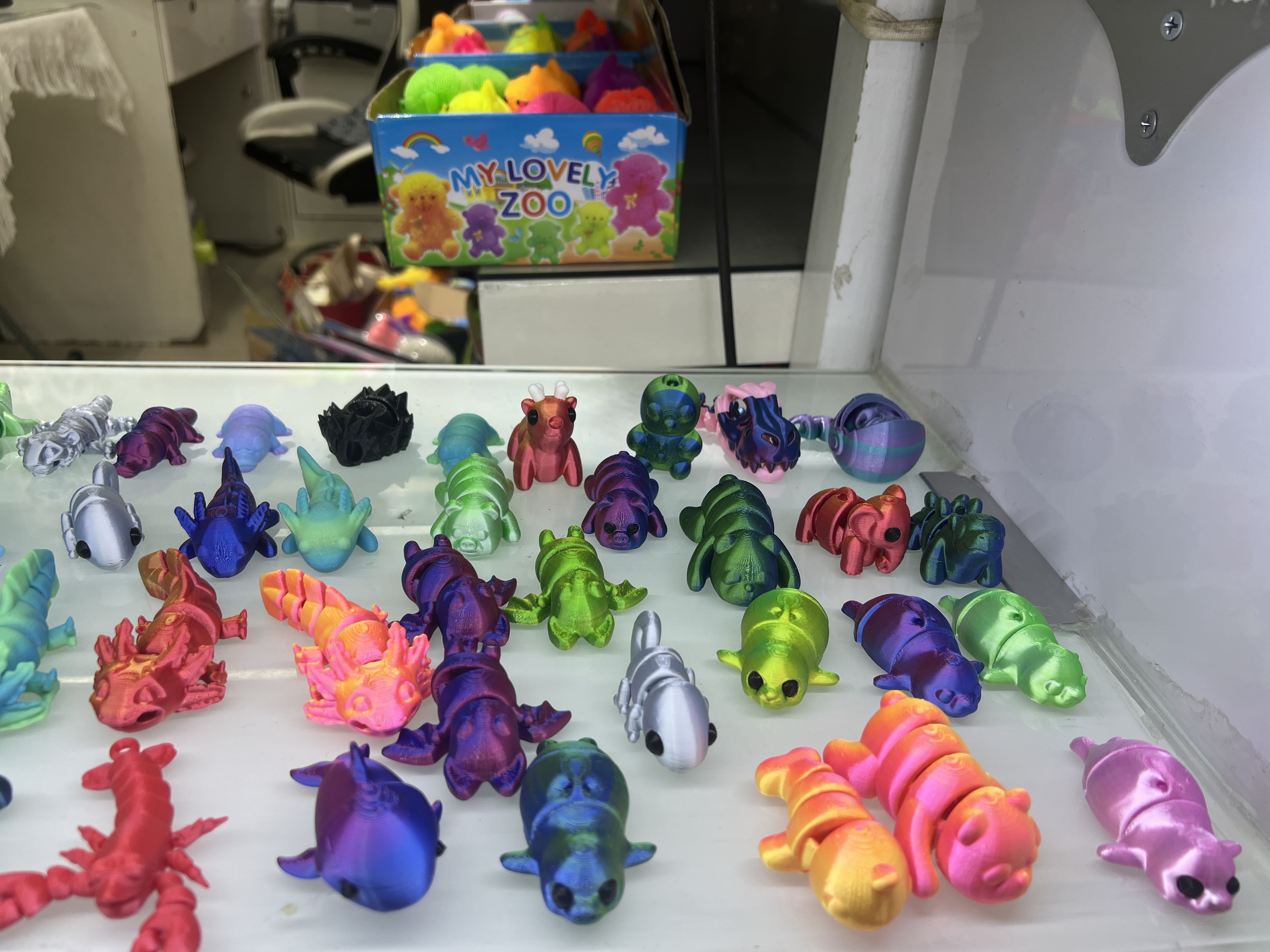 3D公仔创意玩具解压 3D打印玩具 LPA材质 