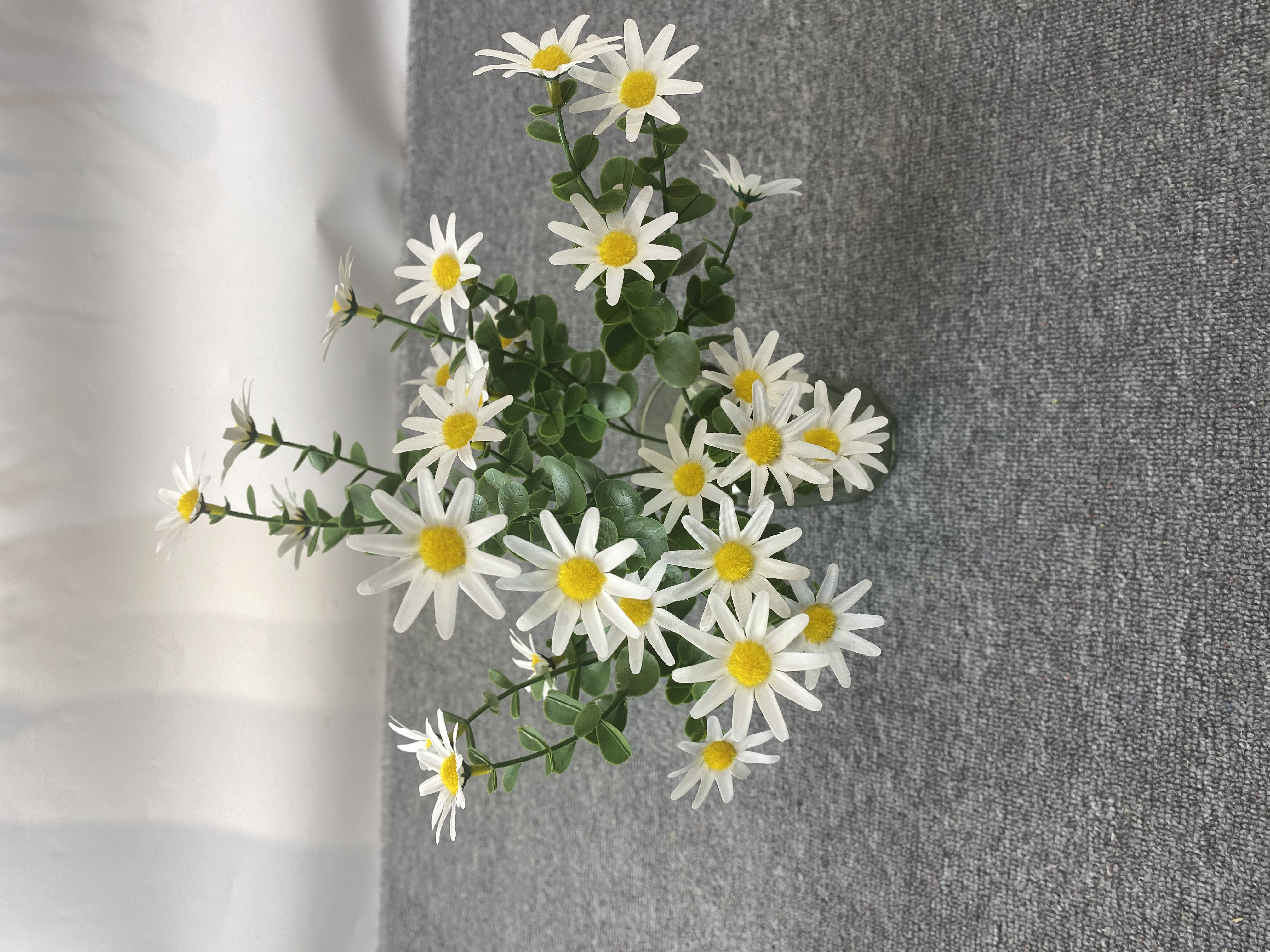 手工DIY花材料套装 多肉仿真花毛线花创意手工制作 PU郁金香假花仿真花装饰品