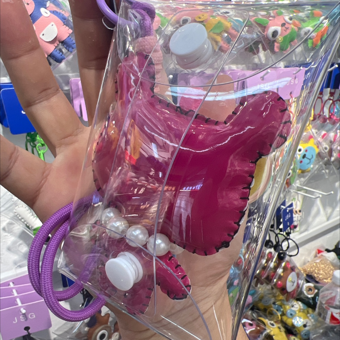 钥匙扣女2024可爱钥匙扣透明钥匙扣钥匙扣男士个性钥匙扣钥匙扣女2024可爱钥匙扣女2024可爱钥匙扣透明钥匙扣白底实物图