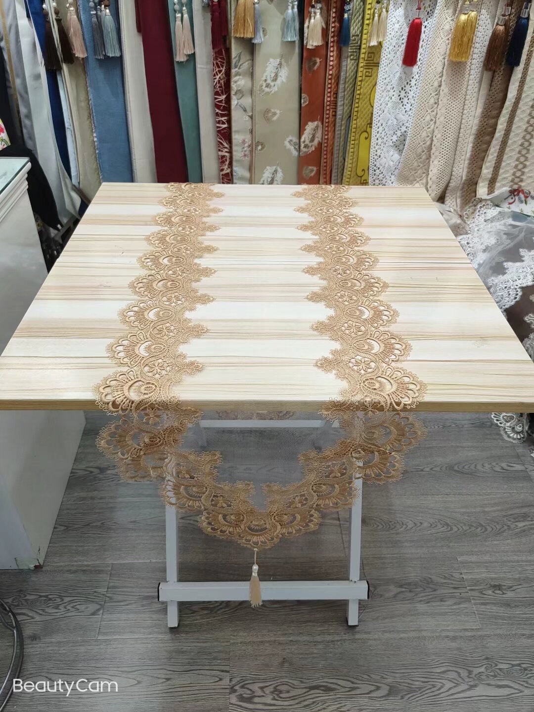 蕾丝水溶桌旗3色产品图