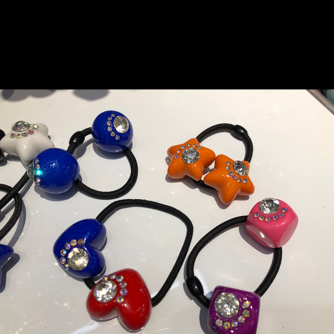 炫彩电话线发绳2024新款 简约女士发带 韩版头饰 高弹力不伤发抗压耐用