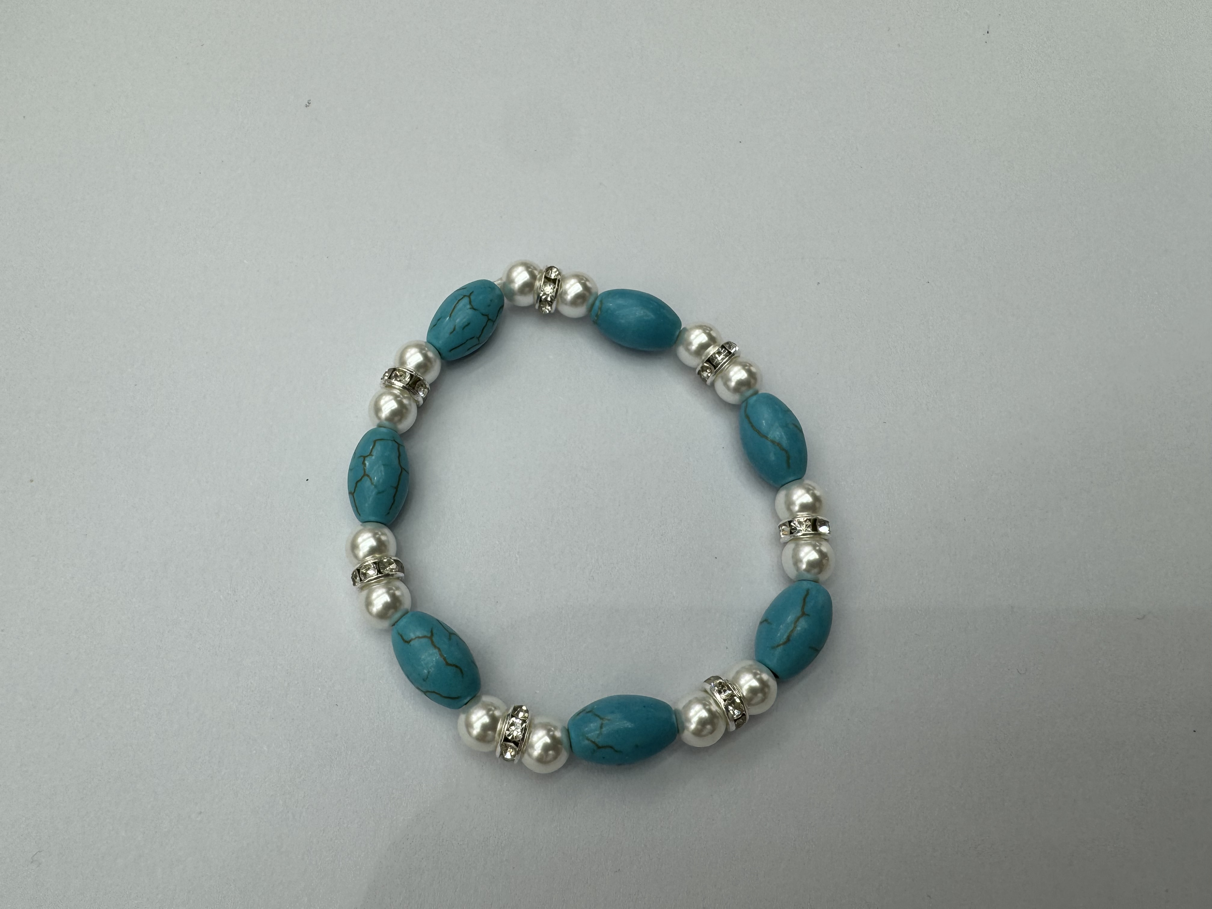 石头珍珠手链手链海洋系列手链时尚饰品珍珠手链