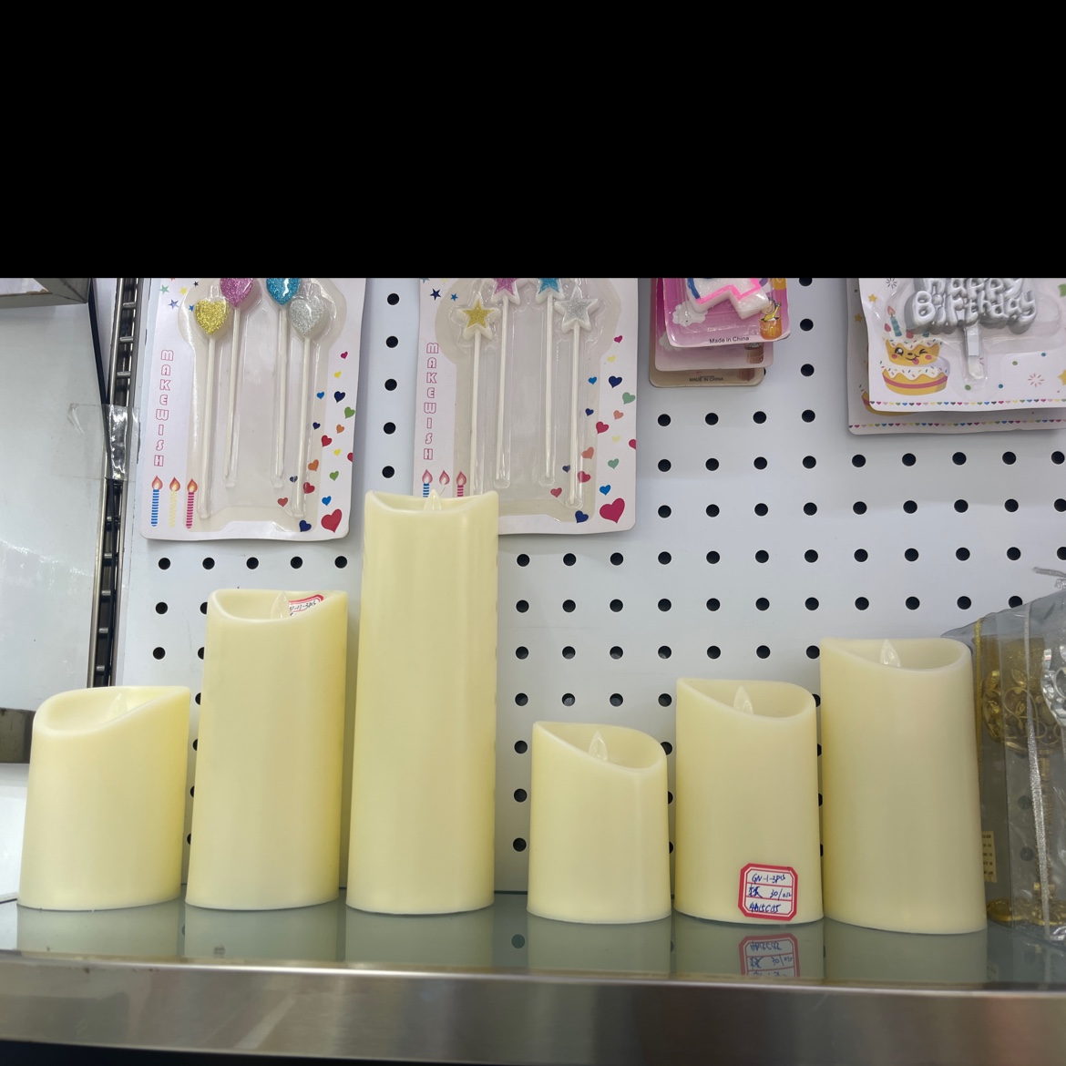 LED 电子蜡烛摇摆头套装3个，求婚照明3个尺寸可单详情图3