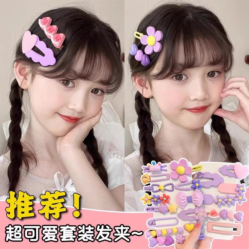 2024年新款儿童发夹女孩发卡女童碎发刘海夹头饰可爱宝宝夹子发饰发箍详情图5