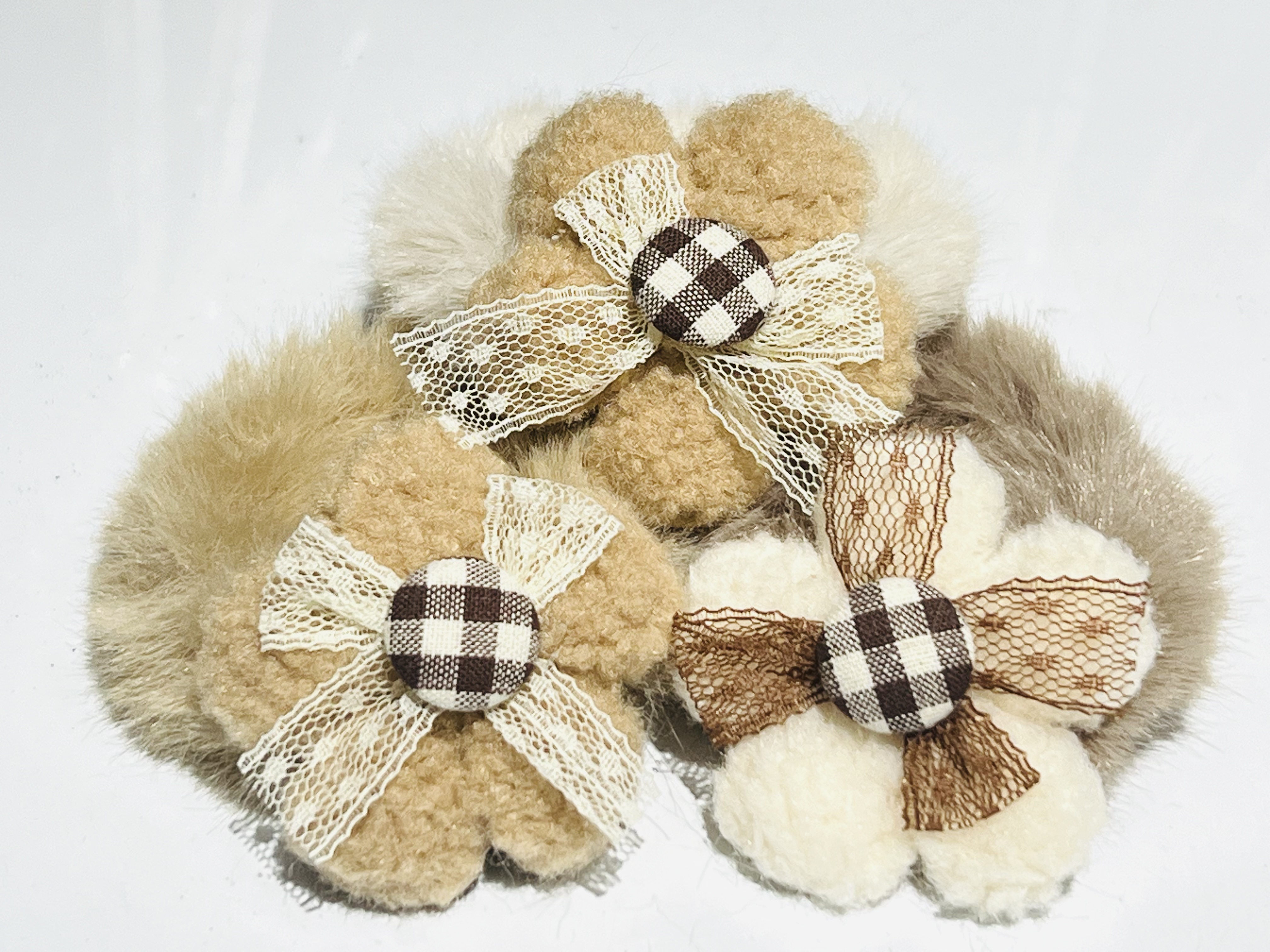 Temperament women autumn-winter new hair band hair clip set head rope women's elegant fat sausage head rope hair accessories do not hurt the hair quality thumbnail