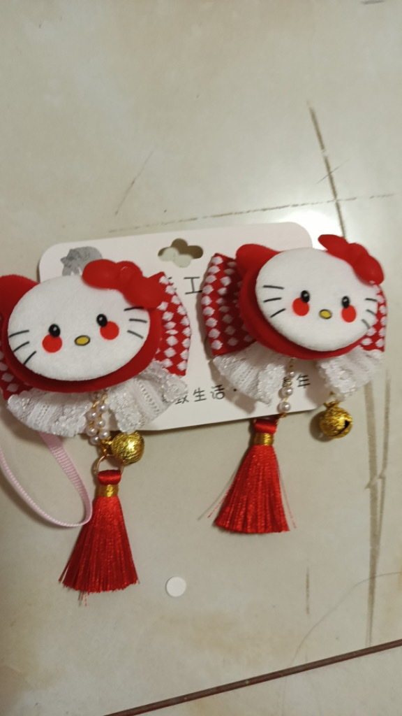 DIY Plush Hello Kitty plush accessories Handmade material set Creative handmade Accessories diydiydiy details Picture