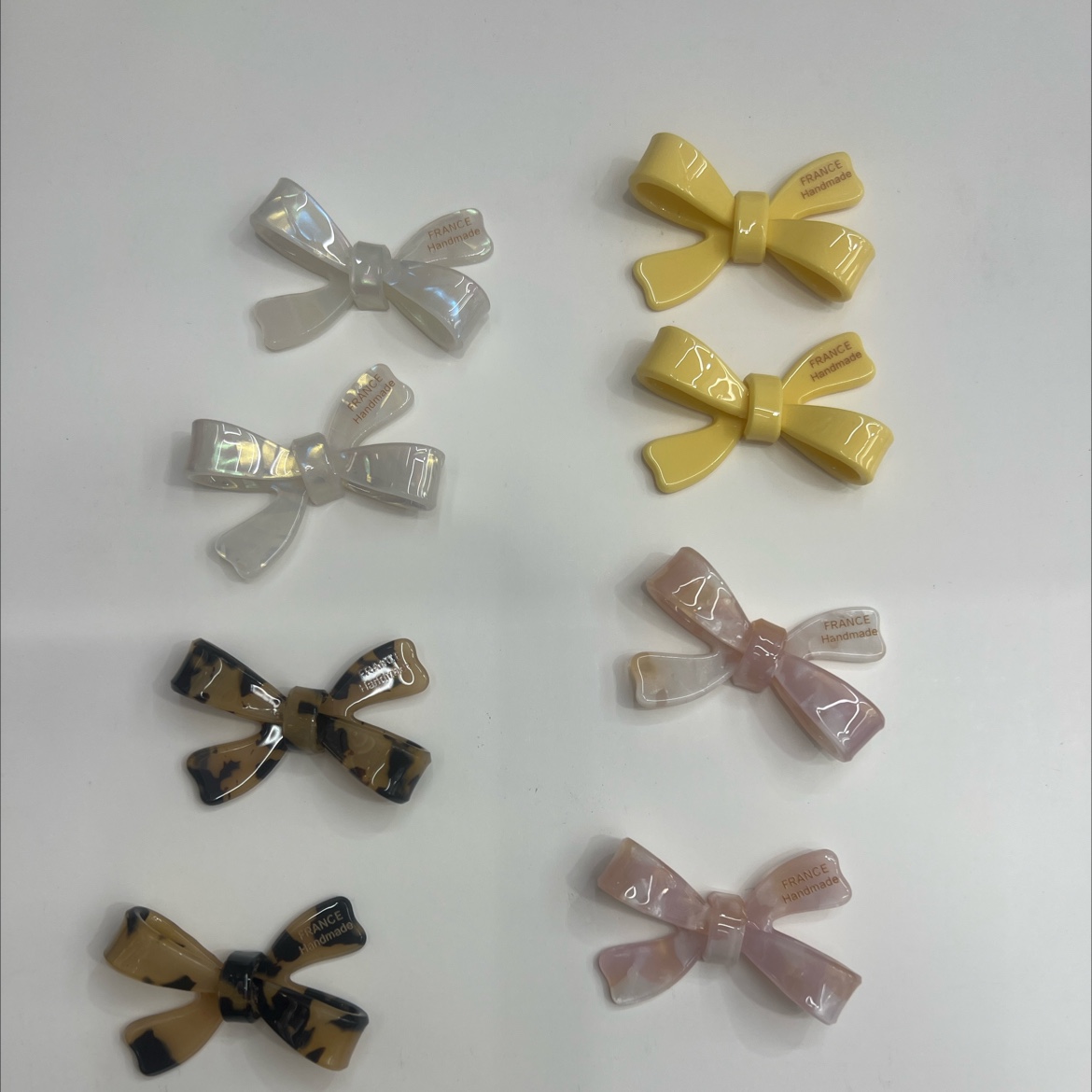 春夏可爱蝴蝶结编发神器头绳2024新款高级感电话线发圈DIY饰品 