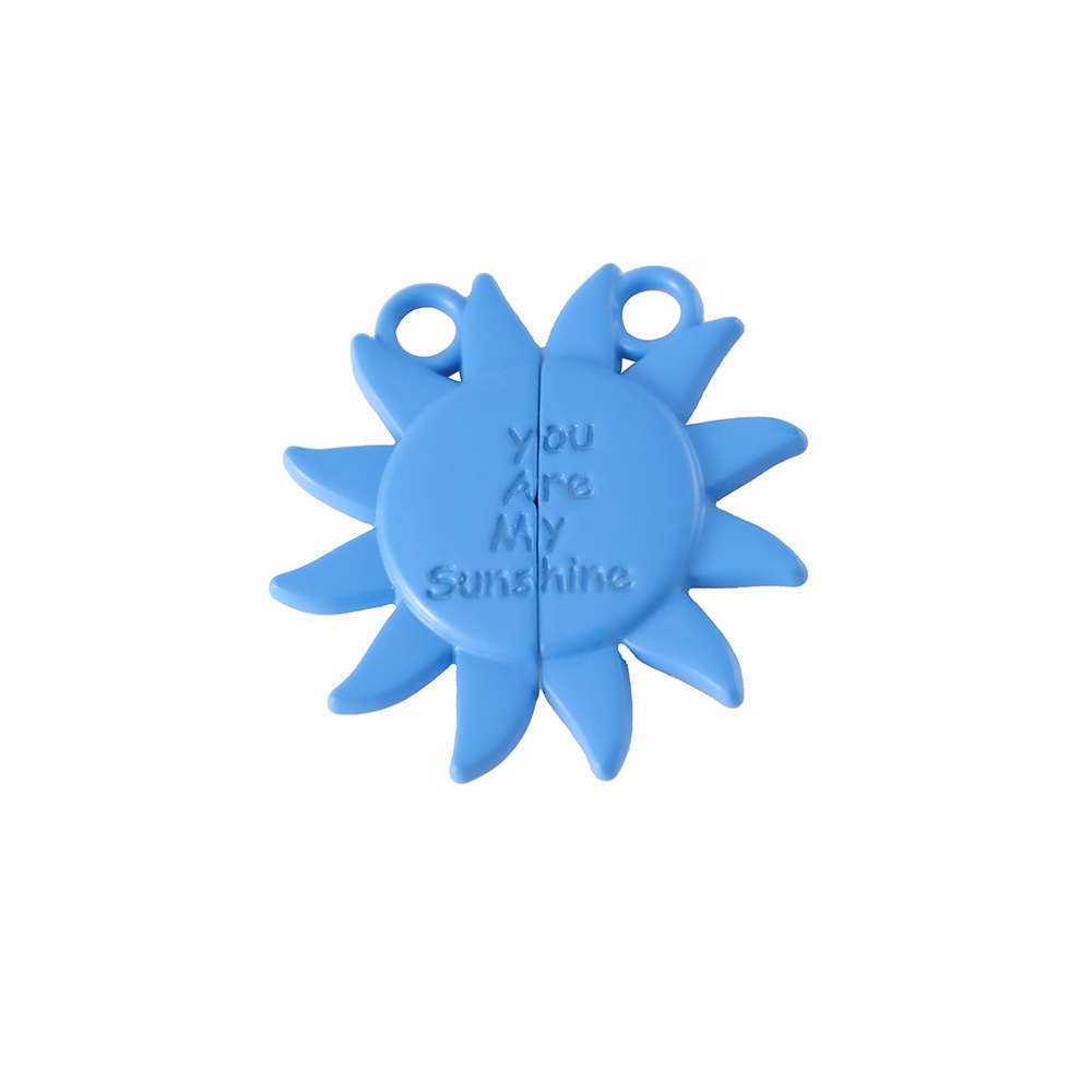 Sunflower magnetic clasp semi-finished products, necklace pendant factory direct sales and wholesale DIY accessories Application Scenario