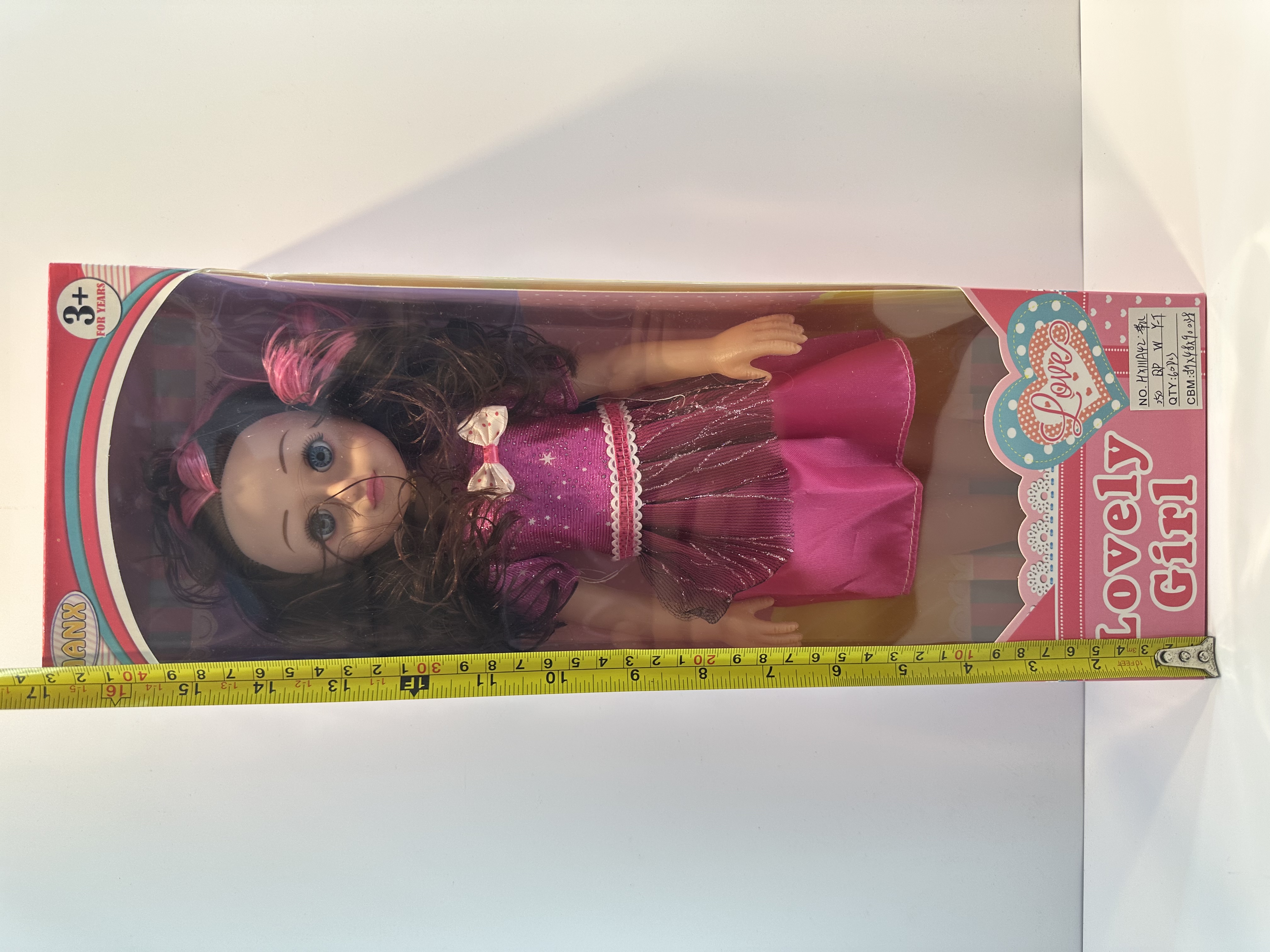 18-inch boxed toy for Chubby kids