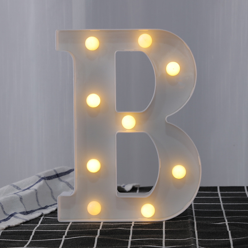 Letter light-emitting toys, party-shaped lights detail image 2