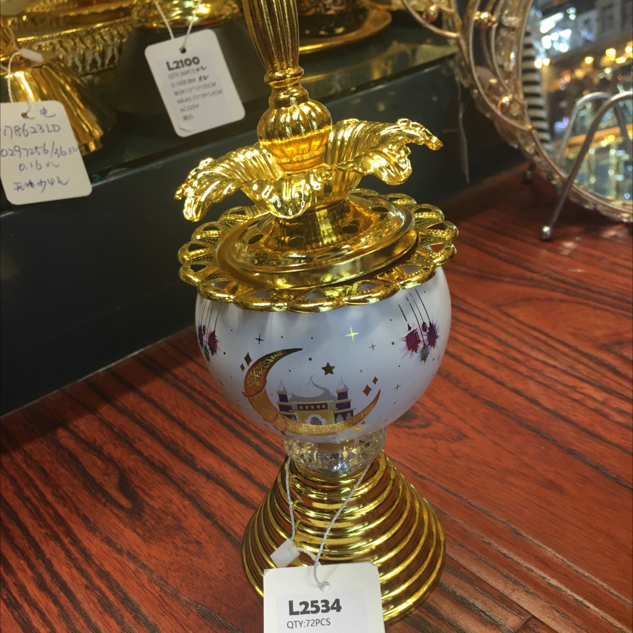 高颜值民族风系列家庭摆件香炉/香韵悠长民族花卷香炉香炉详情图4