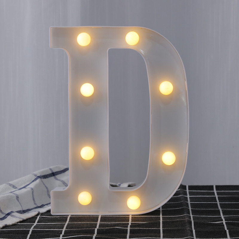 Letter light-emitting toys, party-shaped lights detail image 4
