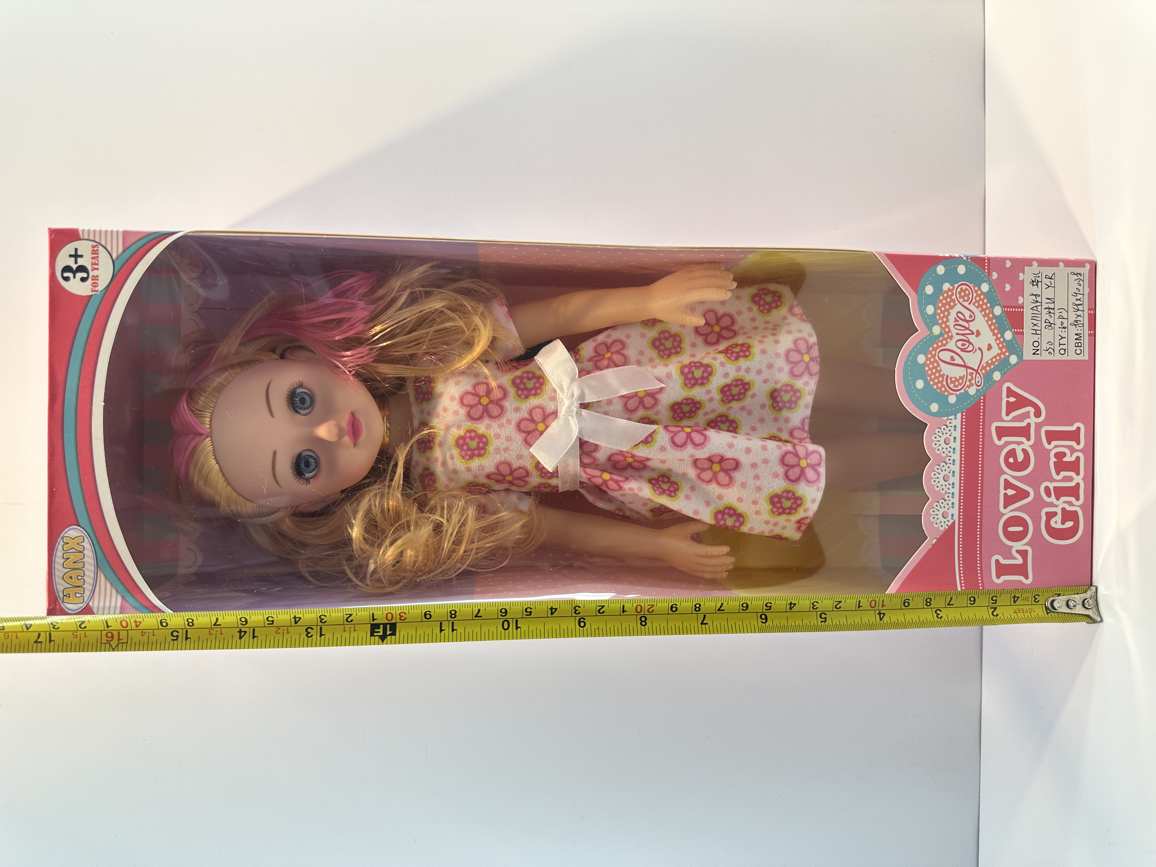18-inch boxed toy for Chubby kids Item Picture