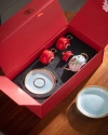 Chinese double-person tea set, exquisite and practical tea sets, essential for tea art, tea sets made of red pine craft, Tao Li family Item Picture