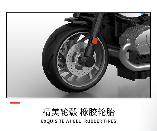 奥古斯塔，2024年新款摩托，1:14尺寸，带回力功能，合金车身，精致细节，精美轮毂，橡胶轮胎，多款颜色详情图4