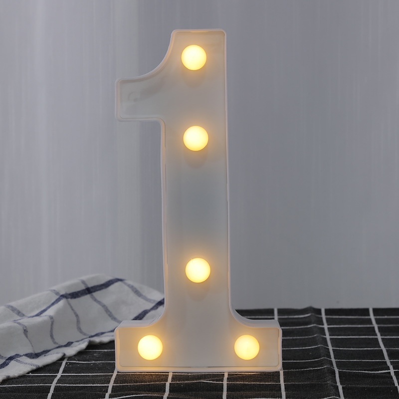 Letter light-emitting toys, party-shaped lights Application Scenario