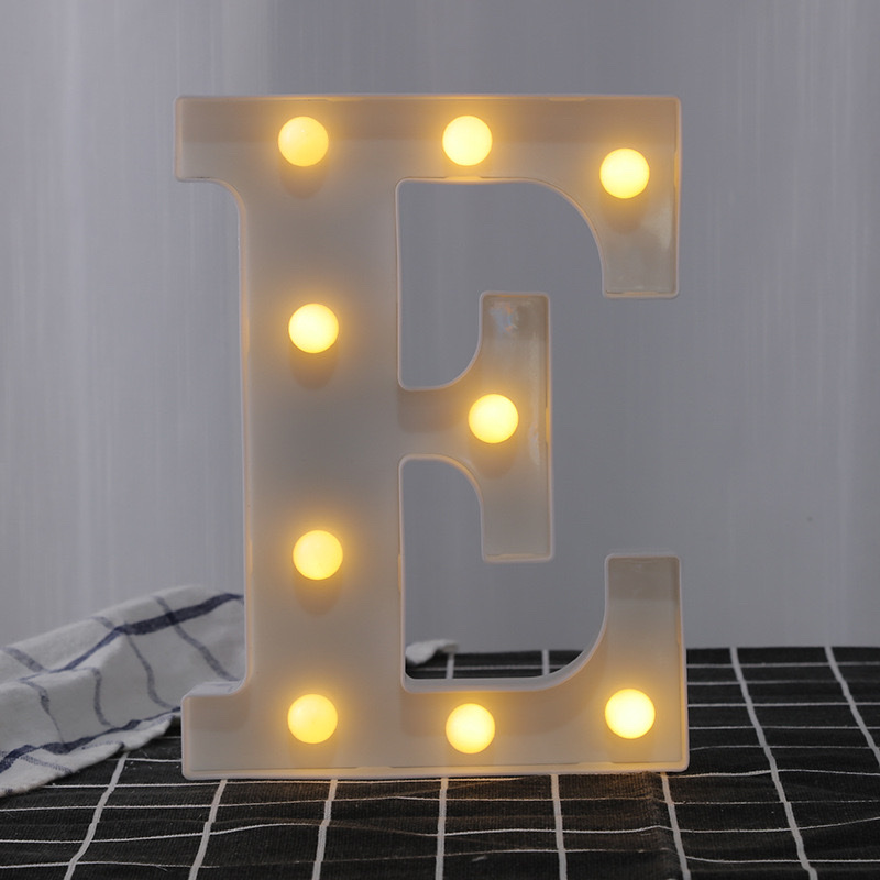 Letter light-emitting toys, party-shaped lights detail image 5