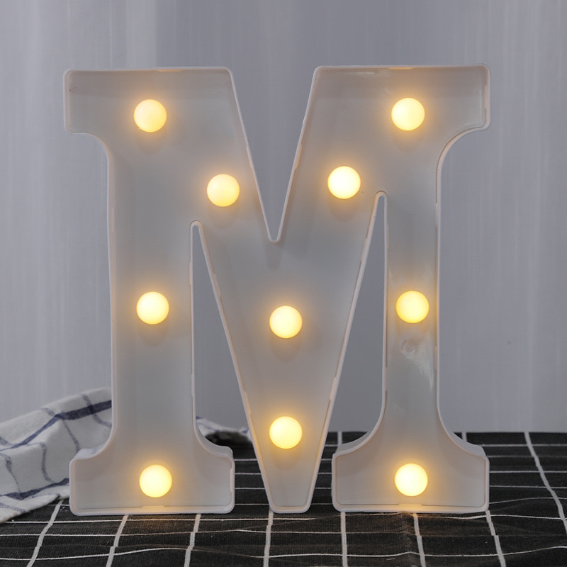 Letter light-emitting toys, party-shaped lights Item Picture